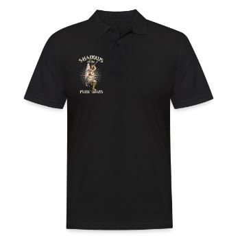 Carhago - Hoplite carthaginois - Polo Homme - noir - Devant - Kai (181cm)