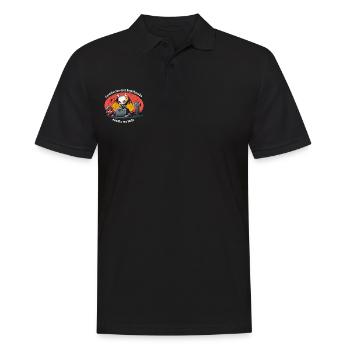 Cemeteries and night owls - Men's Polo Shirt - black - Front - Kai (181cm)