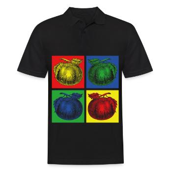 Tomato gardening - Men's Polo Shirt - black - Front - Kai (181cm)