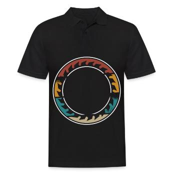 Geschenke für Tischler | Lehrling Geselle Handwerk - Männer Poloshirt - Schwarz - Vorne - Kai (181cm)