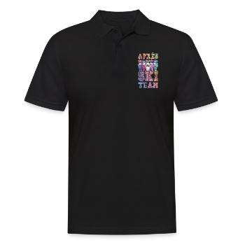 Après-ski Team Unicorn Party - Polo Homme - noir - Devant - Kai (181cm)