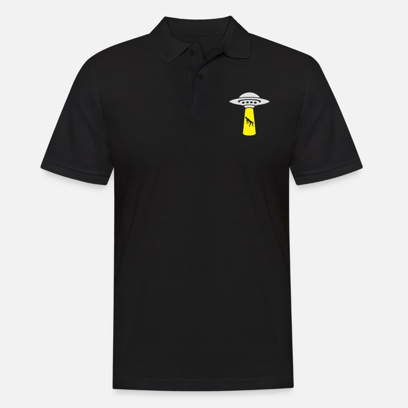 L'évolution des extraterrestres - Polo Homme - noir