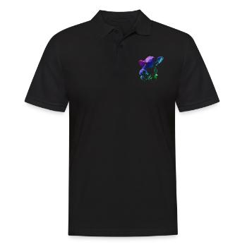 COW DJ - Polo Homme - noir - Devant - Kai (181cm)