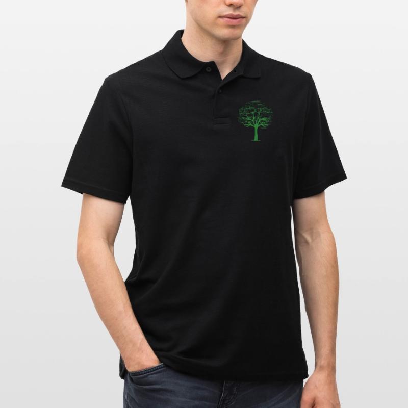Binary Tree... Programmierer & Nerd Männer Poloshirt