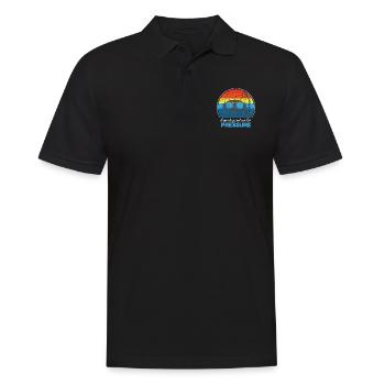 Taucher Tauchen Design Schnorcheln - Männer Poloshirt - Schwarz - Vorne - Kai (181cm)