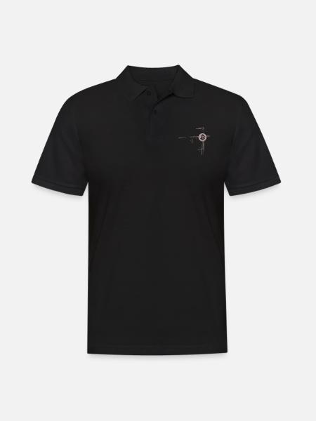 The Coin Phenomenon - Men's Polo Shirt - black