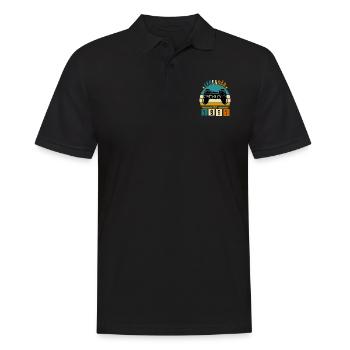 legendär seit 1991 konsole gamer 1991 - Männer Poloshirt - Schwarz - Vorne - Kai (181cm)