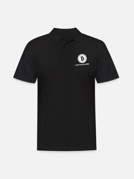 L’argent et les banques - Polo Homme - noir