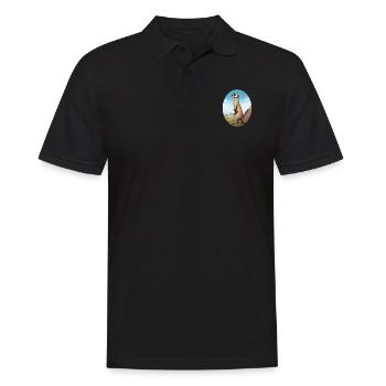 Suricate - Polo Homme - noir - Devant - Kai (181cm)