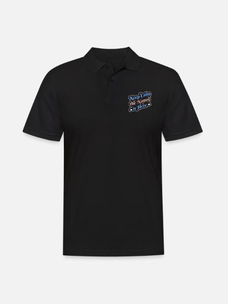 Nanny Babysitter Childminder - Men's Polo Shirt - black
