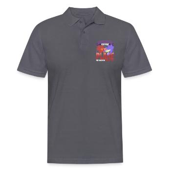 Ozean Tierliebhaber Meerestier Geschenk Kampffisch - Männer Poloshirt - Anthrazit - Vorne - Nico (186cm)