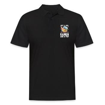 Koreanische Pop Musik Ramen Mädchen Geschenk K Pop - Männer Poloshirt - Schwarz - Vorne - Kai (181cm)