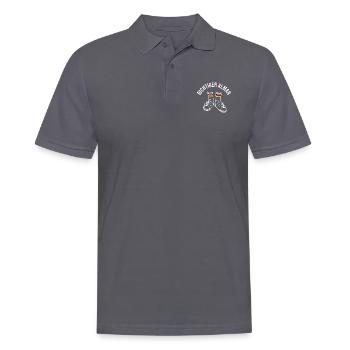 Richtiger Alman - Männer Poloshirt - Anthrazit - Vorne - Nico (186cm)