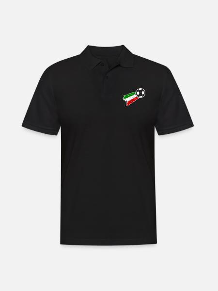 Les supporters d’Italie - Polo Homme - noir