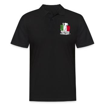 Italie - Polo Homme - noir - Devant - Kai (181cm)