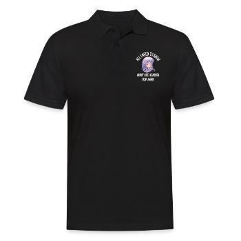 All I Need To Know About Life Anime - Men's Polo Shirt - black - Front - Kai (181cm)