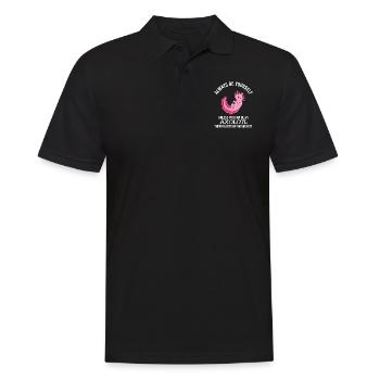 Always Be Yourself Axolotl - Men's Polo Shirt - black - Front - Kai (181cm)