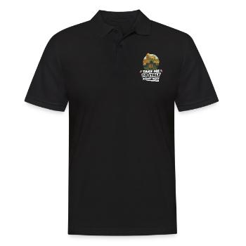 Italie - Polo Homme - noir - Devant - Kai (181cm)