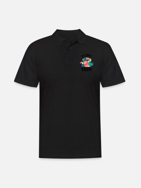 Safari - Men's Polo Shirt - black