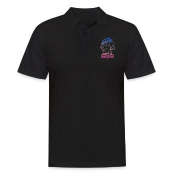 I'm A Dentist Not A Magician - Männer Poloshirt - Schwarz - Vorne - Kai (181cm)