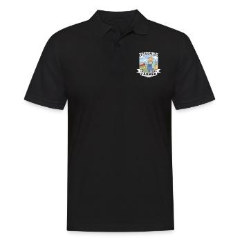 Future Farmer - Männer Poloshirt - Schwarz - Vorne - Kai (181cm)