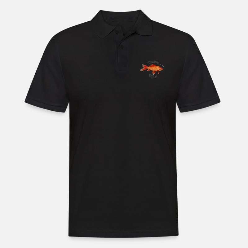 Carpe diem! - Männer Poloshirt - Schwarz
