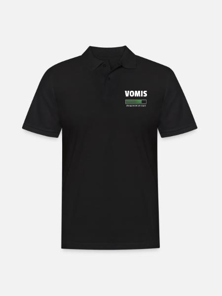 vomis chargement en cours - Polo Homme - noir