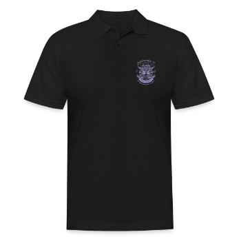 Bonneville Salt Flats Course de moto Vintage - Polo Homme - noir - Devant - Kai (181cm)