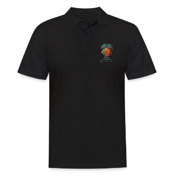Diskus-Buntbarsch Fish Keeper Moderne Streetwear - Männer Poloshirt - Schwarz - Vorne - Kai (181cm)