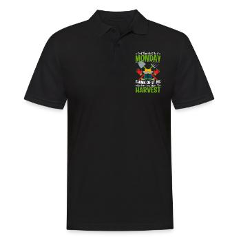 Quota d’agriculteur pour tracteurs agricoles - Polo Homme - noir - Devant - Kai (181cm)