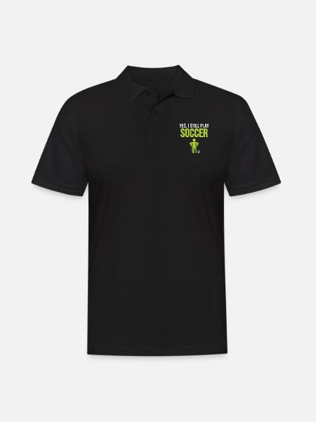 Still playing - Men's Polo Shirt - black