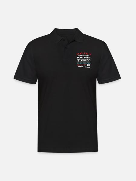 Cher papa - Polo Homme - noir