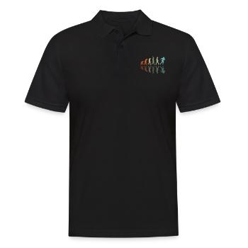 Rugby Entwicklung - Männer Poloshirt - Schwarz - Vorne - Kai (181cm)