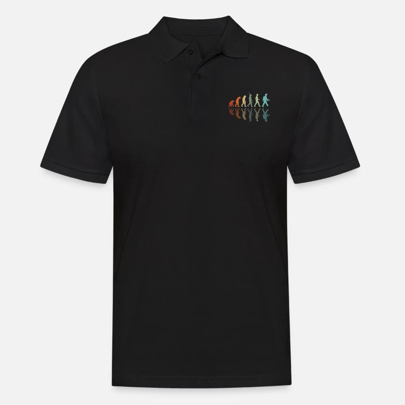Feuerwehr Entwicklung - Männer Poloshirt - Schwarz