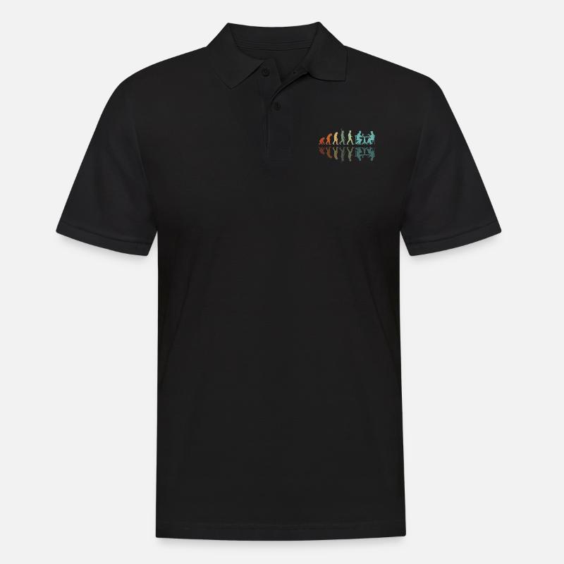 Développement des échecs - Polo Homme - noir