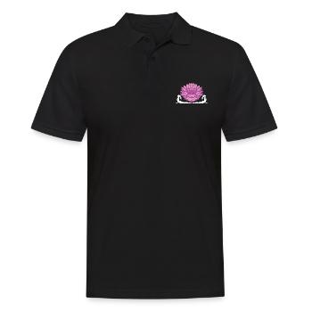 Lotus Blossom Zen Yogi Bouddhiste Cadeau Yoga - Polo Homme - noir - Devant - Kai (181cm)