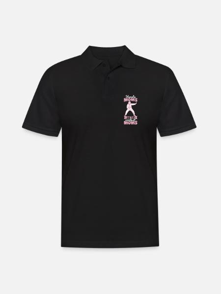 Karate Mother - Men's Polo Shirt - black