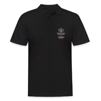 Kroatien Never Forget Your Roots - Männer Poloshirt - Schwarz - Vorne - Kai (181cm)