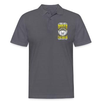 Transport professionnel en bus - Polo Homme - charbon - Devant - Nico (186cm)