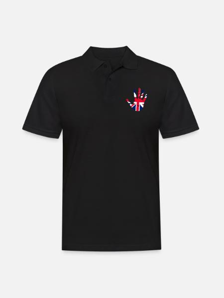 Empreinte anglaise - Polo Homme - noir