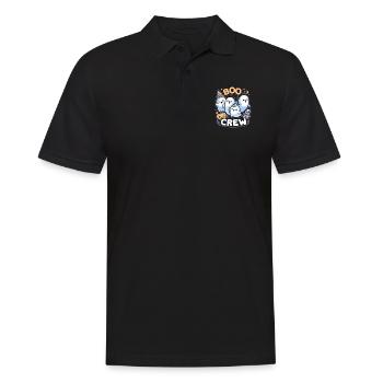 Boo Crew - Polo Homme - noir - Devant - Kai (181cm)