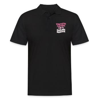 Without getting a big head i'm a fabulous Dancer - Polo Homme - noir - Devant - Kai (181cm)
