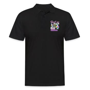 40ème anniversaire - Polo Homme - noir - Devant - Kai (181cm)