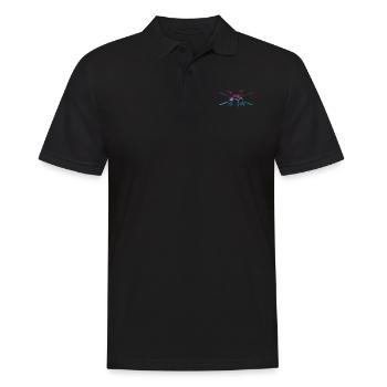 Drums drummer drummer gift - Men's Polo Shirt - black - Front - Kai (181cm)