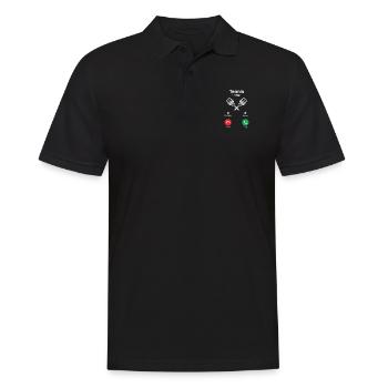 tennis - Polo Homme - noir - Devant - Kai (181cm)