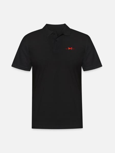 Cadeau de pompier pompier - Polo Homme - noir
