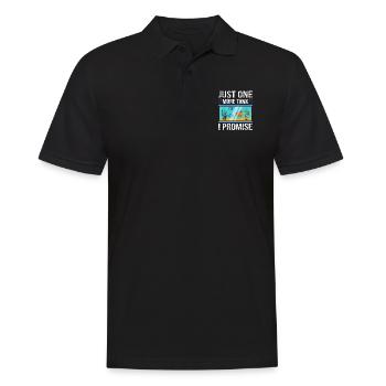 Aquarium - Polo Homme - noir - Devant - Kai (181cm)