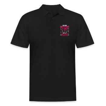 Flûte transversale - Polo Homme - noir - Devant - Kai (181cm)