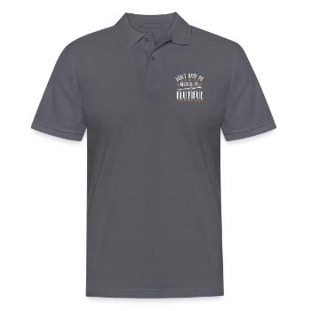 Flûte transversale Flûte latérale soufflée - Polo Homme - charbon - Devant - Nico (186cm)