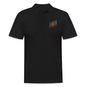 Flûte transversale Flûte latérale soufflée - Polo Homme - noir - Devant - Kai (181cm)